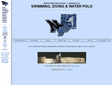 Tablet Screenshot of northpennswimming.com